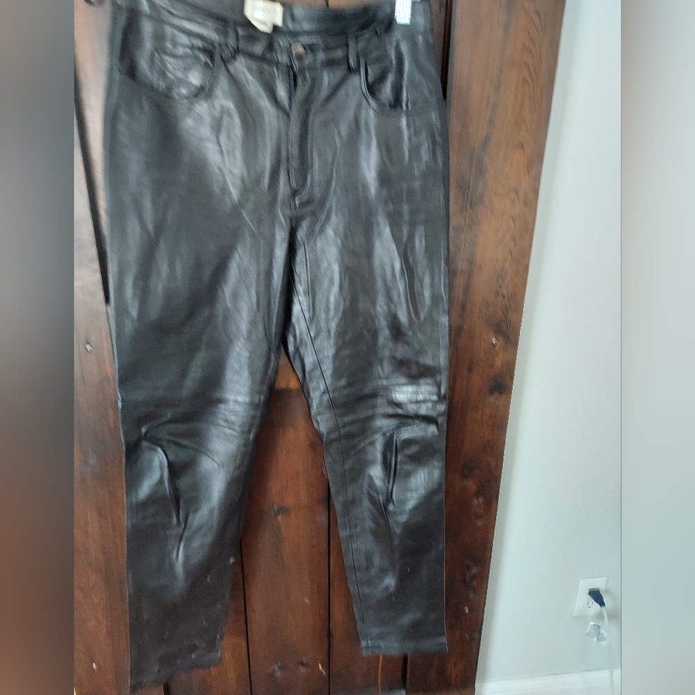 Vintage Hugo Buscati Leather Pants